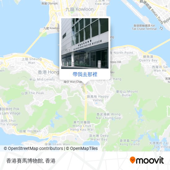 香港賽馬博物館地圖