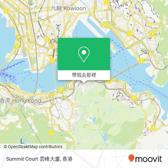 Summit Court 雲峰大廈地圖