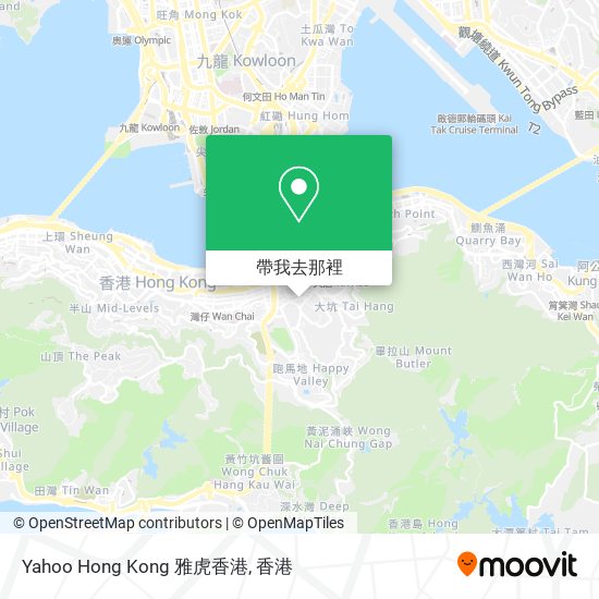 Yahoo Hong Kong 雅虎香港地圖