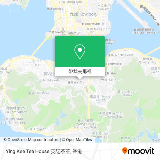 Ying Kee Tea House 英記茶莊地圖