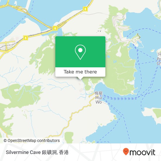 Silvermine Cave 銀礦洞地圖