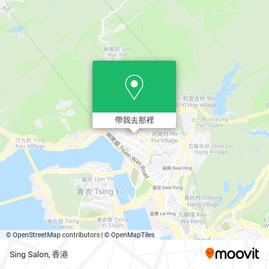 Sing Salon地圖