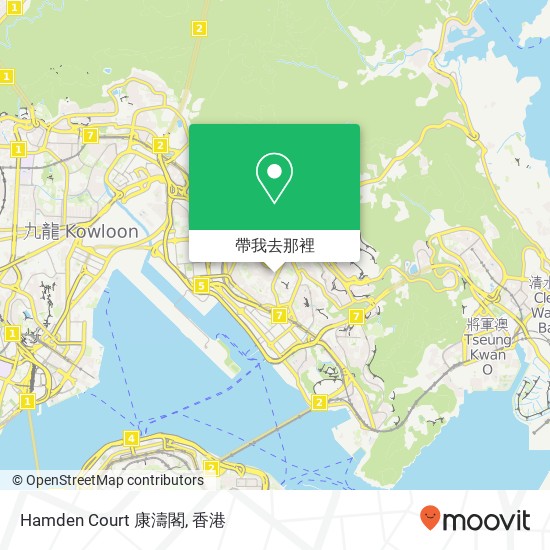 Hamden Court 康濤閣地圖