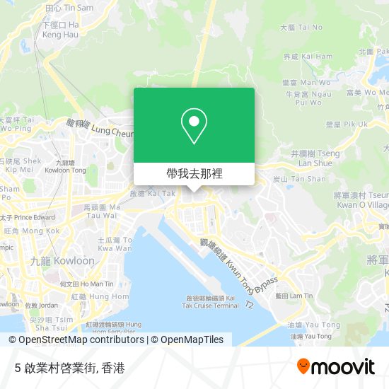 5 啟業村啓業街地圖