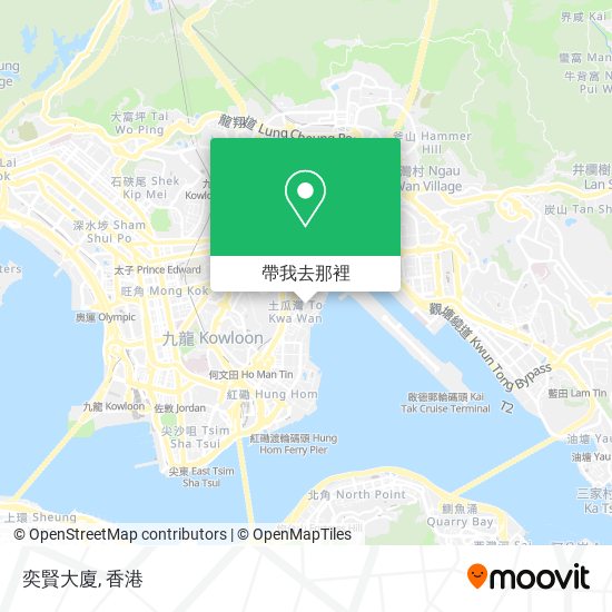 奕賢大廈地圖