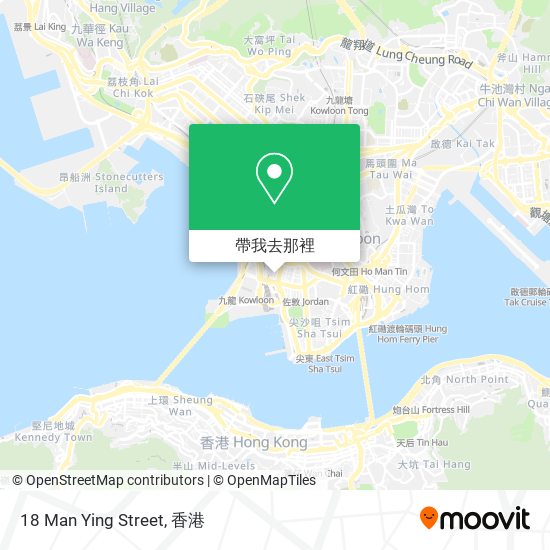 18 Man Ying Street地圖