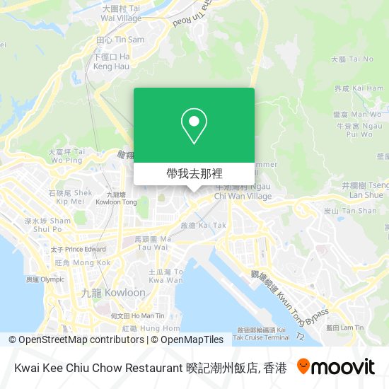 Kwai Kee Chiu Chow Restaurant 暌記潮州飯店地圖
