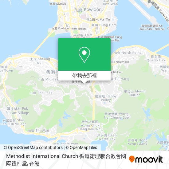 Methodist International Church 循道衛理聯合教會國際禮拜堂地圖
