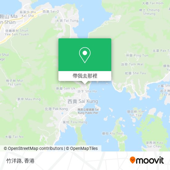 竹洋路地圖