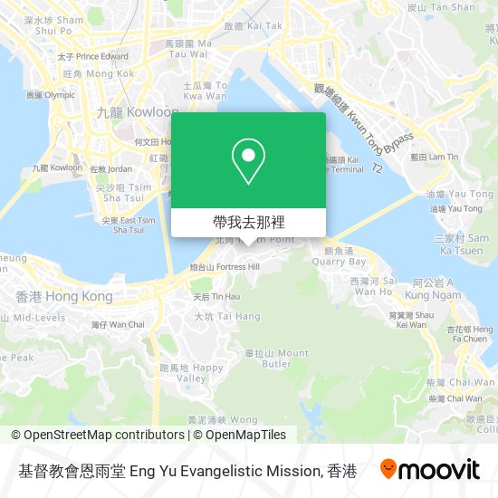 基督教會恩雨堂 Eng Yu Evangelistic Mission地圖