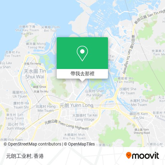 元朗工业村地圖