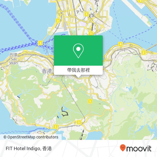 FIT Hotel Indigo地圖