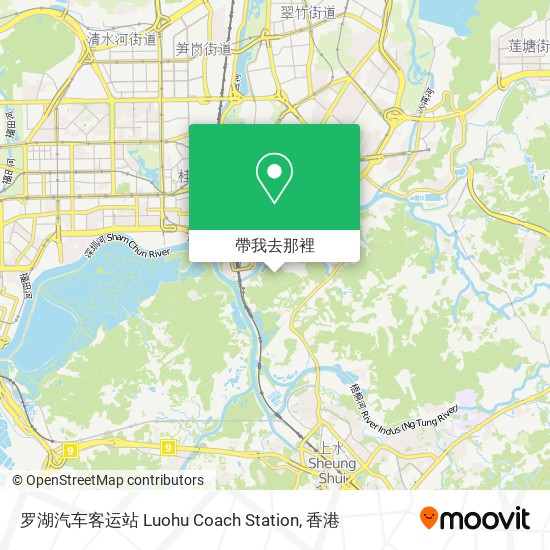 罗湖汽车客运站 Luohu Coach Station地圖