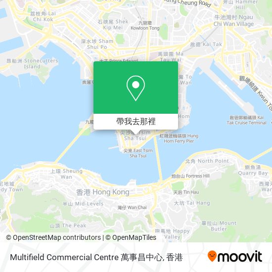 Multifield Commercial Centre 萬事昌中心地圖