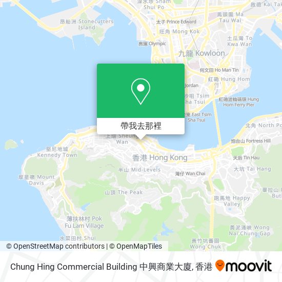 Chung Hing Commercial Building 中興商業大廈地圖