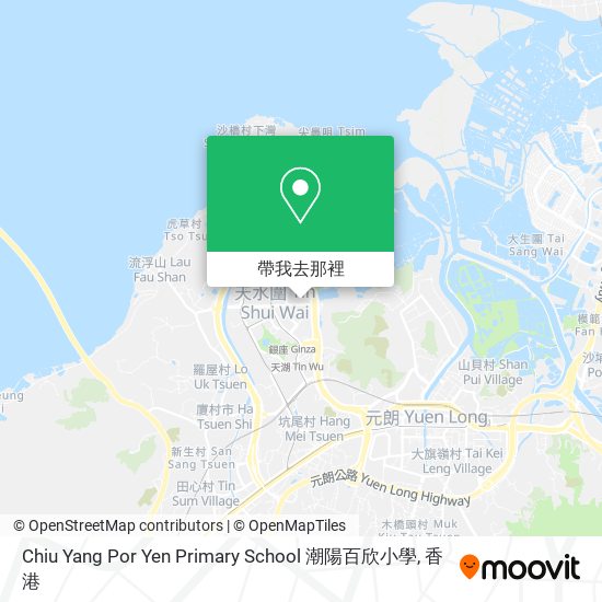 Chiu Yang Por Yen Primary School 潮陽百欣小學地圖