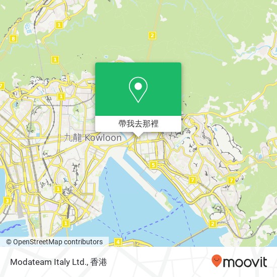 Modateam Italy Ltd.地圖