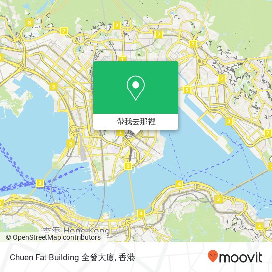 Chuen Fat Building 全發大廈地圖