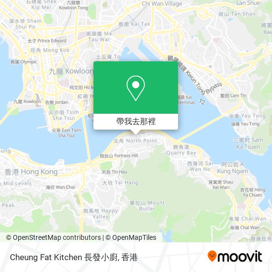 Cheung Fat Kitchen 長發小廚地圖