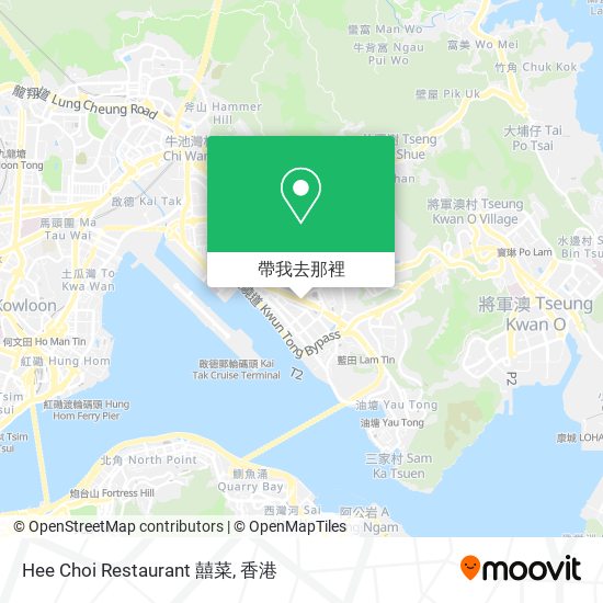 Hee Choi Restaurant 囍菜地圖