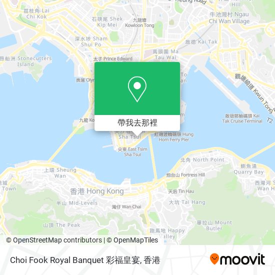 Choi Fook Royal Banquet 彩福皇宴地圖