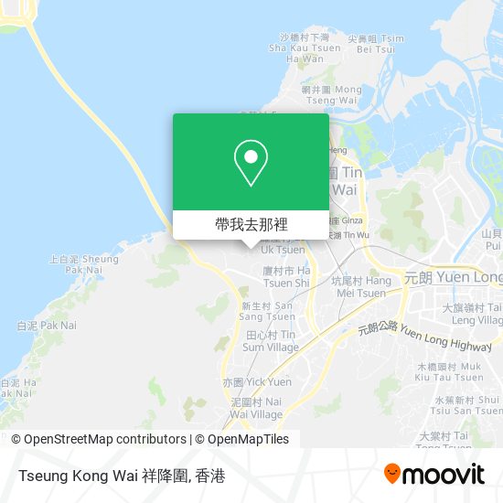 Tseung Kong Wai 祥降圍地圖
