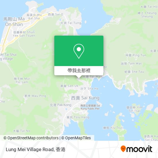 Lung Mei Village Road地圖
