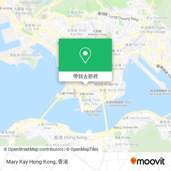 Mary Kay Hong Kong地圖