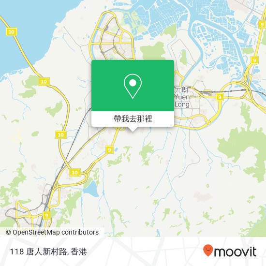 118 唐人新村路地圖