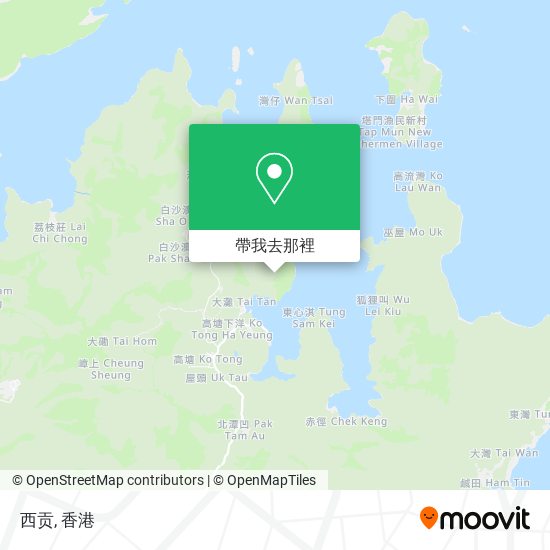 西贡地圖