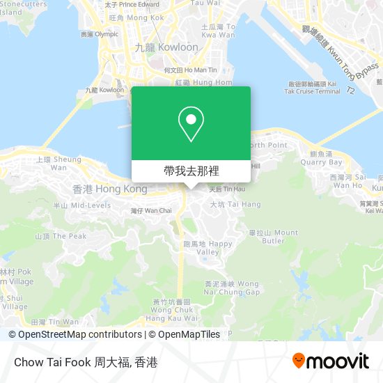 Chow Tai Fook 周大福地圖