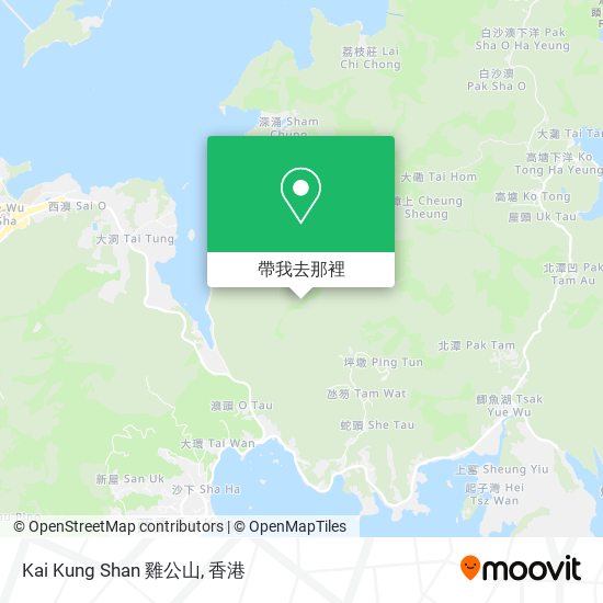 Kai Kung Shan 雞公山地圖