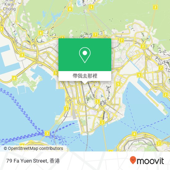 79 Fa Yuen Street地圖