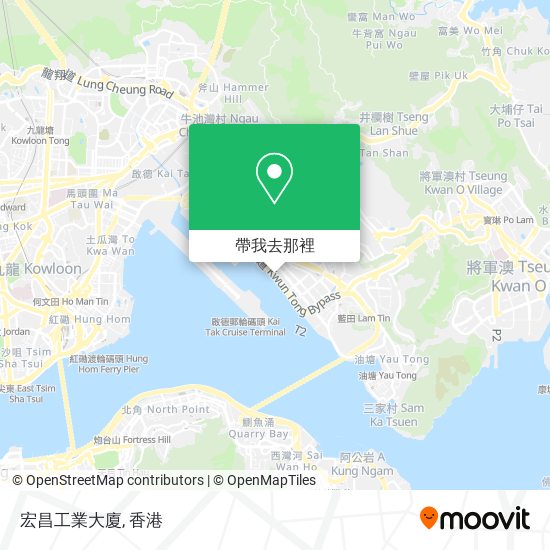 宏昌工業大廈地圖