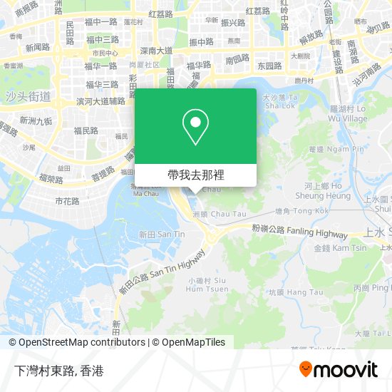 下灣村東路地圖