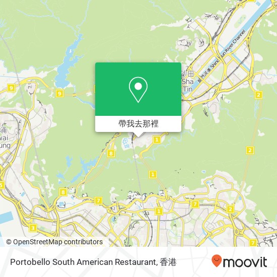 Portobello South American Restaurant地圖