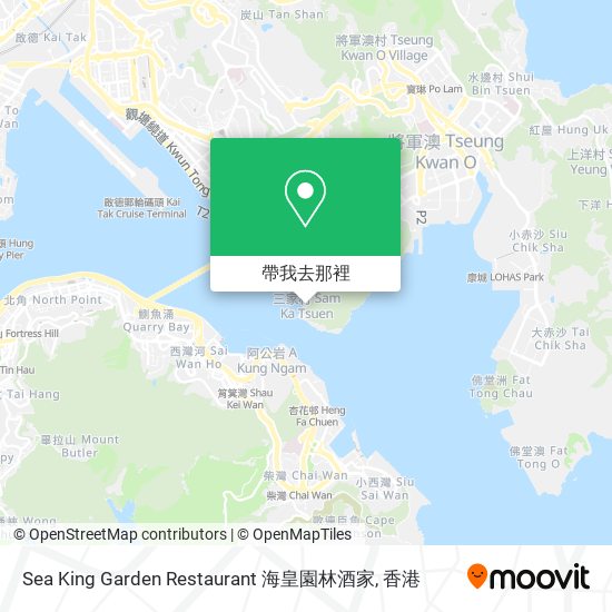 Sea King Garden Restaurant 海皇園林酒家地圖