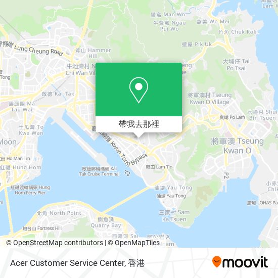 Acer Customer Service Center地圖