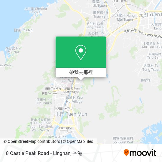 8 Castle Peak Road - Lingnan地圖