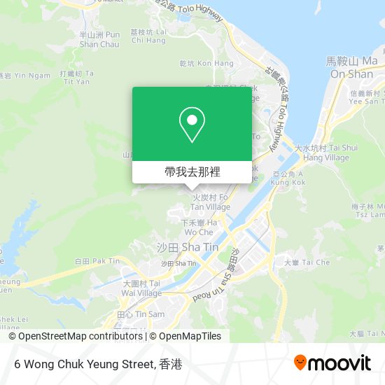 6 Wong Chuk Yeung Street地圖