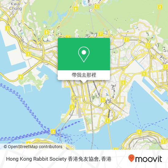 Hong Kong Rabbit Society 香港兔友協會地圖