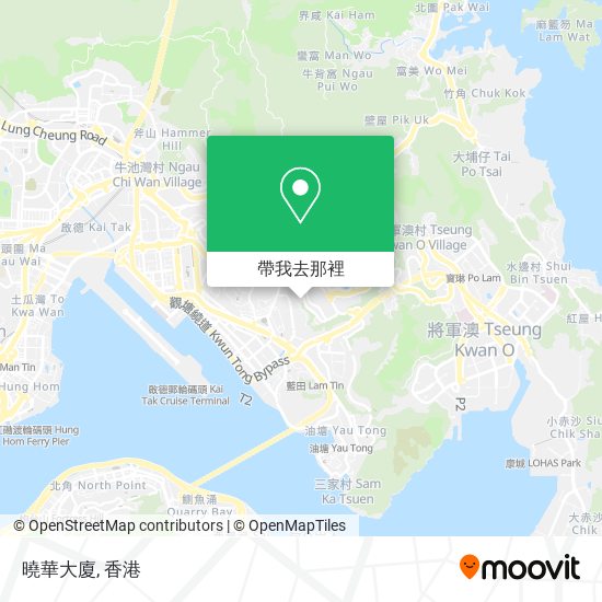 曉華大廈地圖