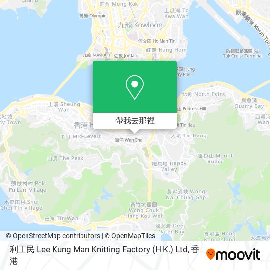 利工民 Lee Kung Man Knitting Factory (H.K.) Ltd地圖
