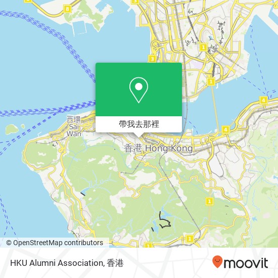 HKU Alumni Association地圖