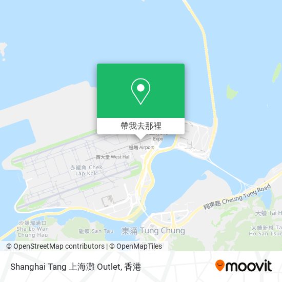 Shanghai Tang 上海灘 Outlet地圖