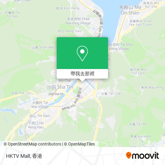 HKTV Mall地圖