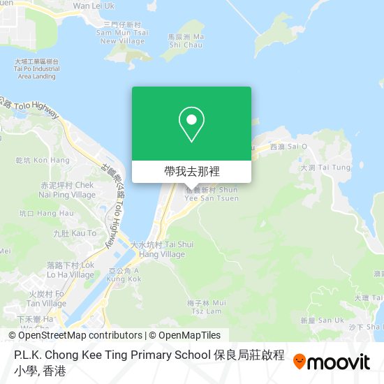 P.L.K. Chong Kee Ting Primary School 保良局莊啟程小學地圖