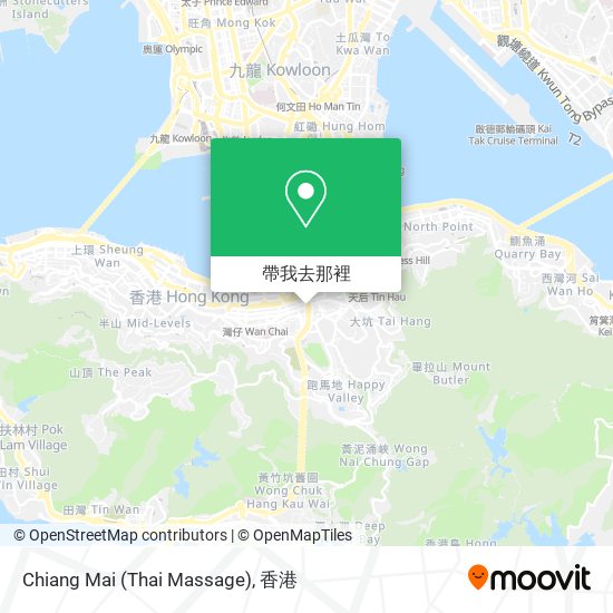 Chiang Mai (Thai Massage)地圖