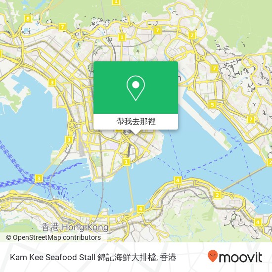 Kam Kee Seafood Stall 錦記海鮮大排檔地圖