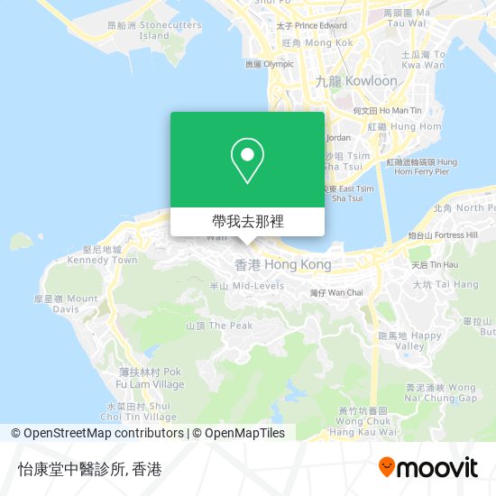 怡康堂中醫診所地圖